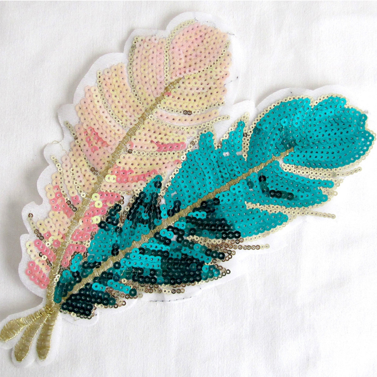 Patches Leaf Embroidery