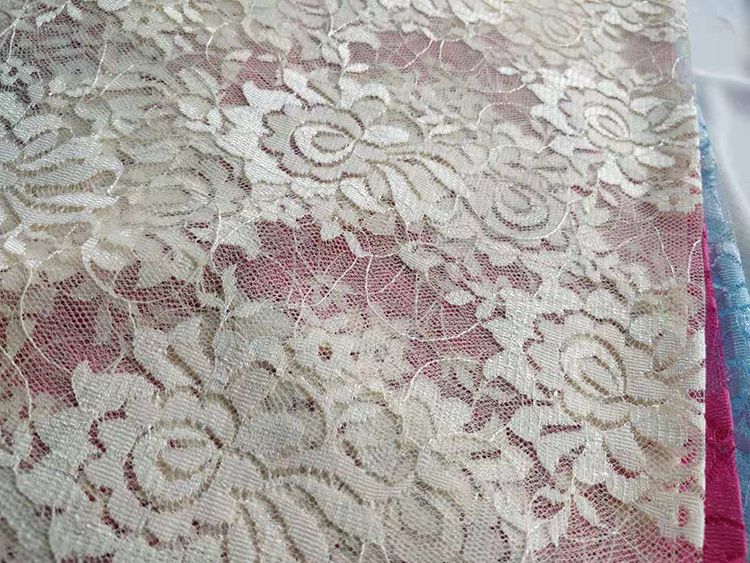 100% Polyester Lace without Spandex