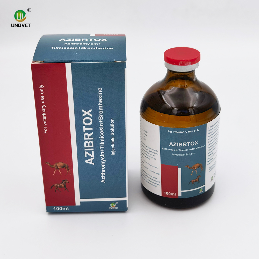 Azithromycin+Tilmicosin+Bromhexine_Injectable_Solution_008