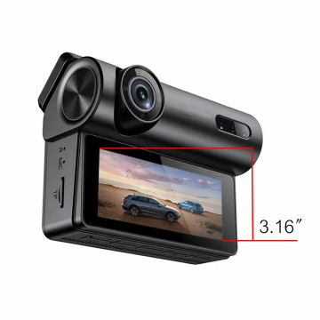 1080P 3 channel dash cam with WIFI GPS