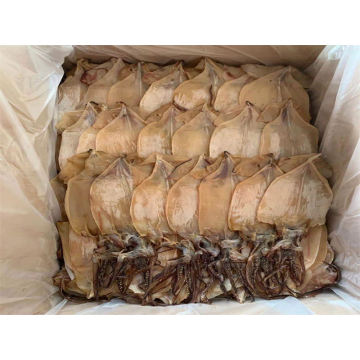 Selling dried seafood squid
