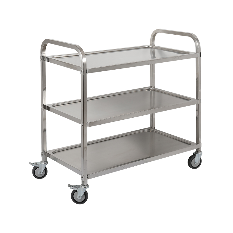 stainless steel dining cart