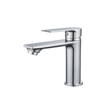 Simple Original Design Single Handle Chrome Basin Faucet