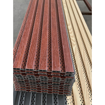 Wood plastic hollow board