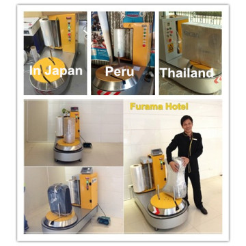 new products airport luggage wrapping machine