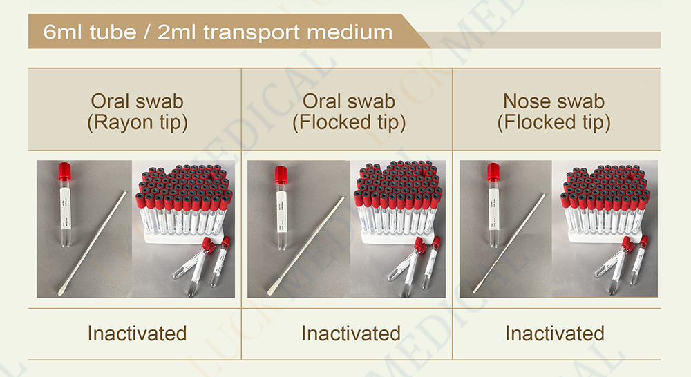 inactive Vrial Transport medium 6ml