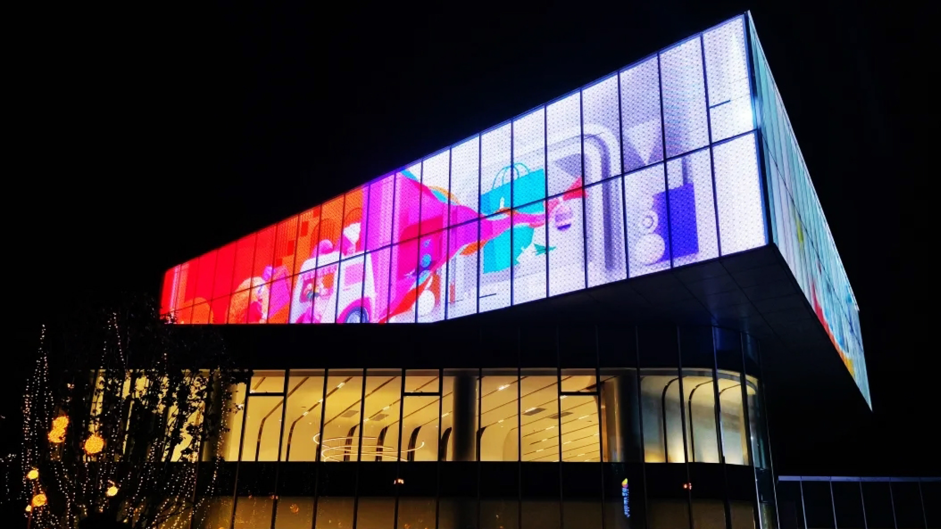 Transparent Led Display For Shopping Mall