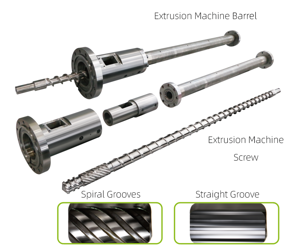Single-screw for extrusion machine