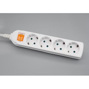 4-Outlet EU/ With children protection Standard Power Strip