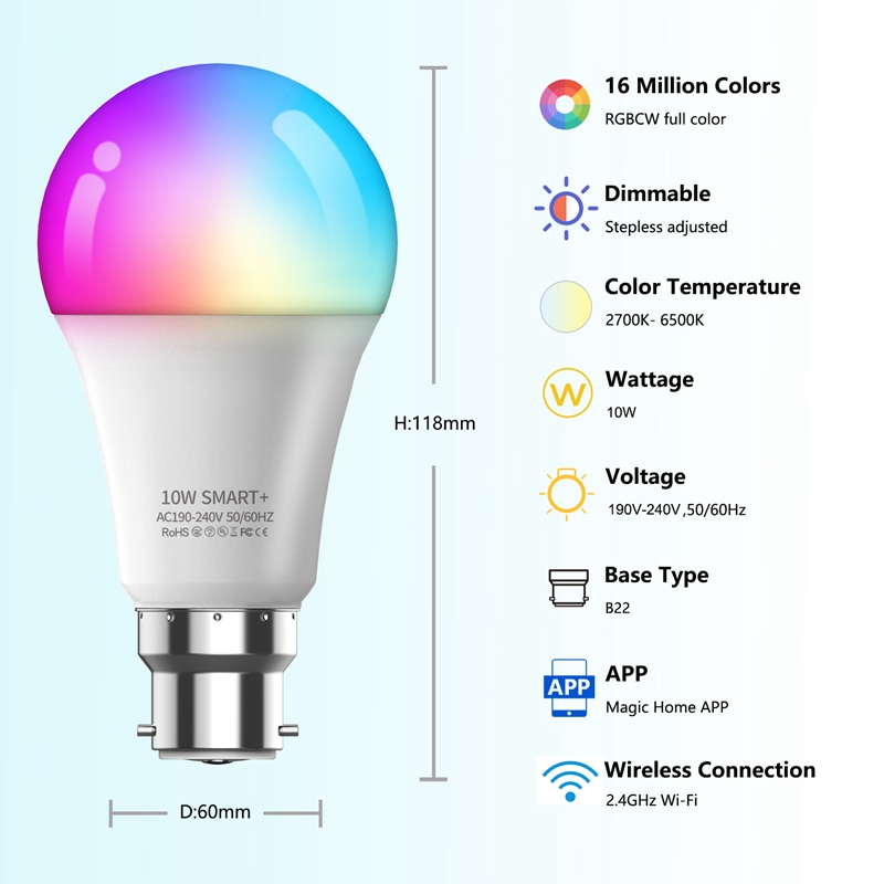 Smart Led Bulb 10w