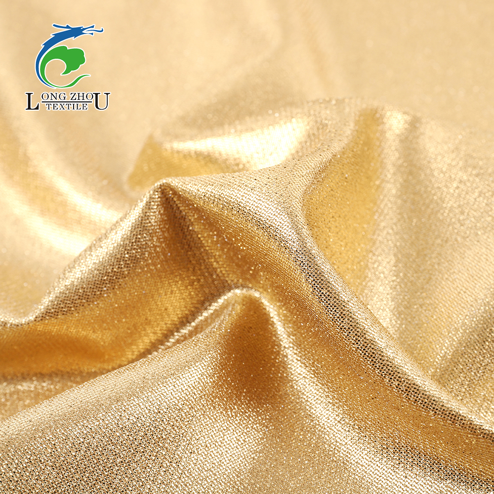 Twill Polyester Dobulesides Golden Foiling