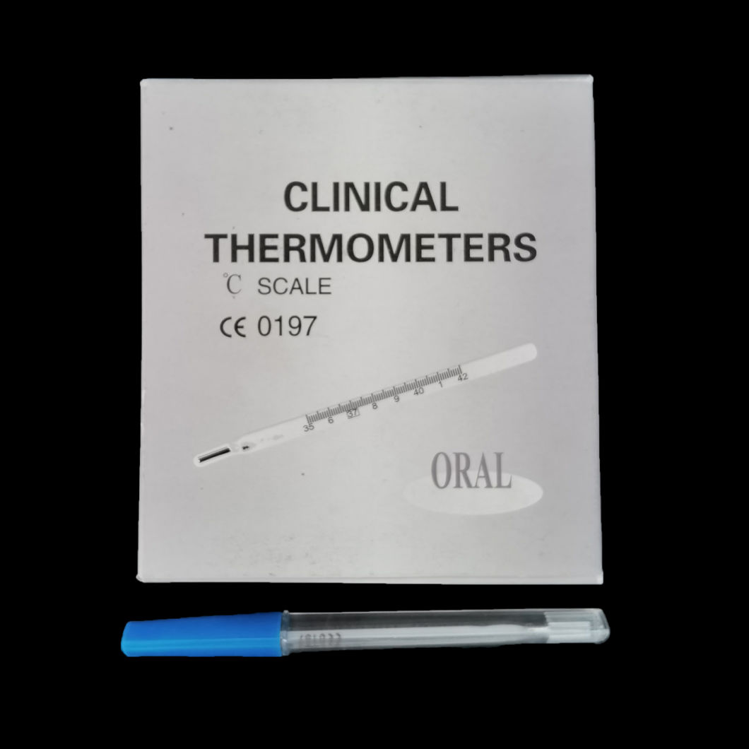 Model with Safety Clinical Thermometer