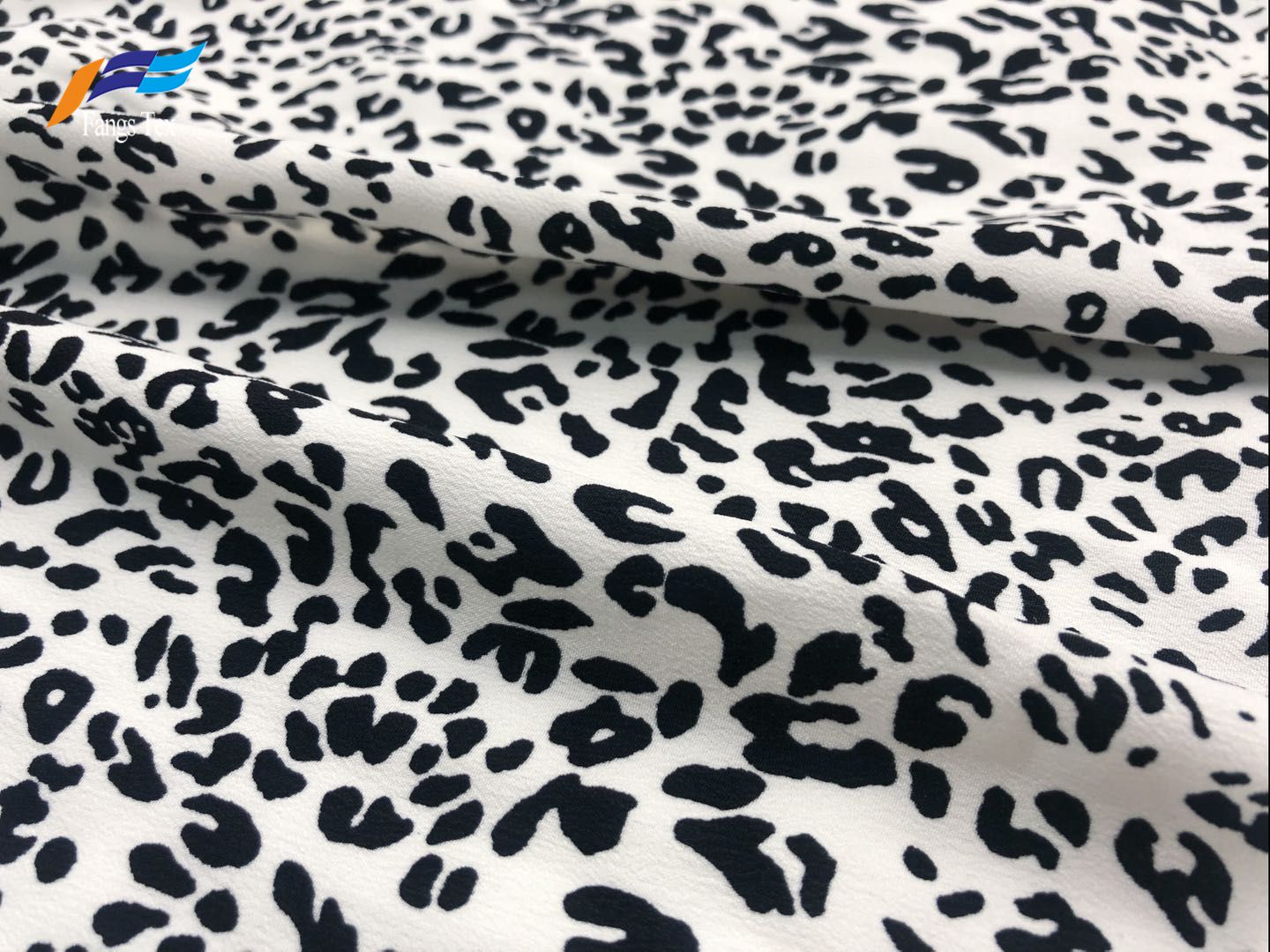 Recycled Stretch Leopard Print 100% Polyester Ladies Fabric