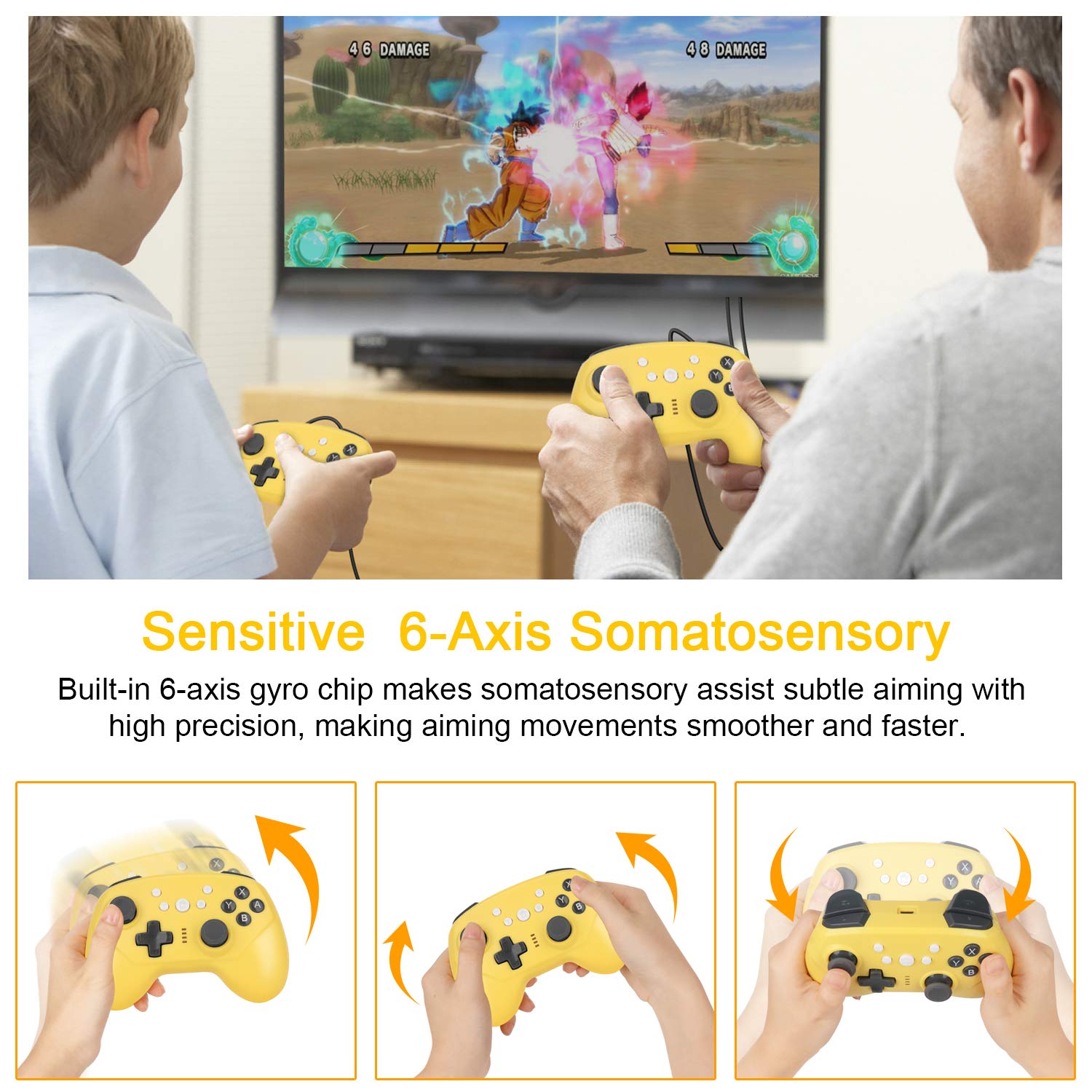 Wireless Gaming Controller for Nintendo Switch