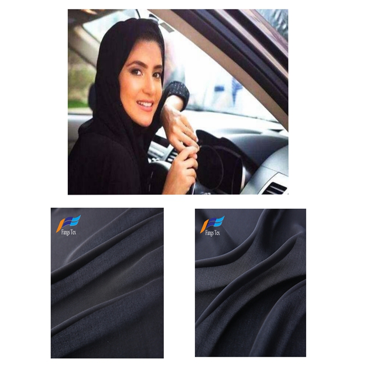 Islamic Muslim 30d Wool Chiffon Arab Hijab Fabric