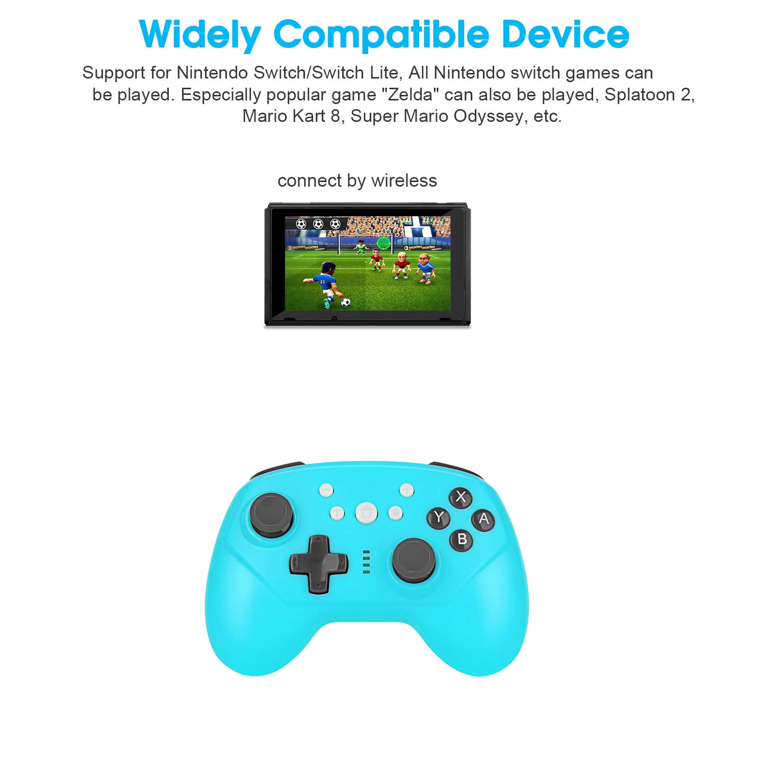 Wireless Gaming Controller for Nintendo Switch