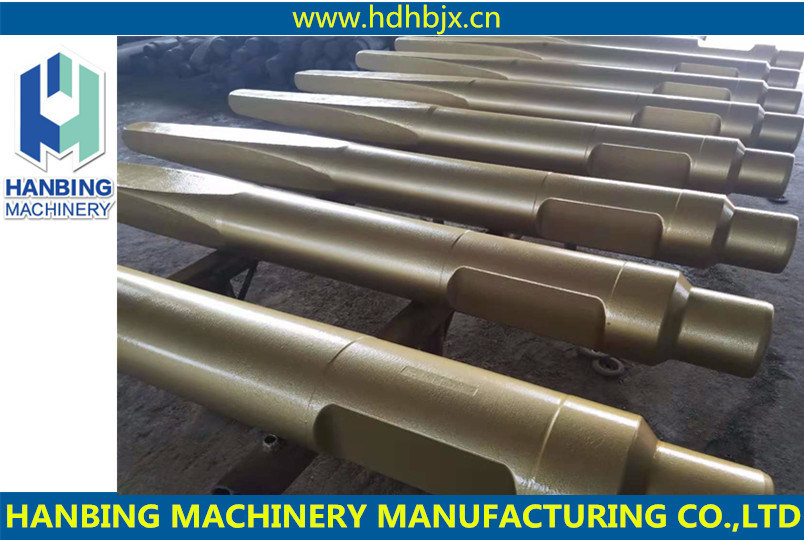 Top Type Hydraulic Hammers for Hydraulic Breaker with Chisel Diameter 155mm
